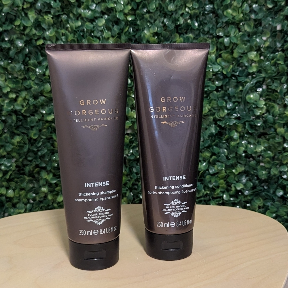 Grow Gorgeous Intense Thickening Shampoo, Conditioner 8.4 fl oz